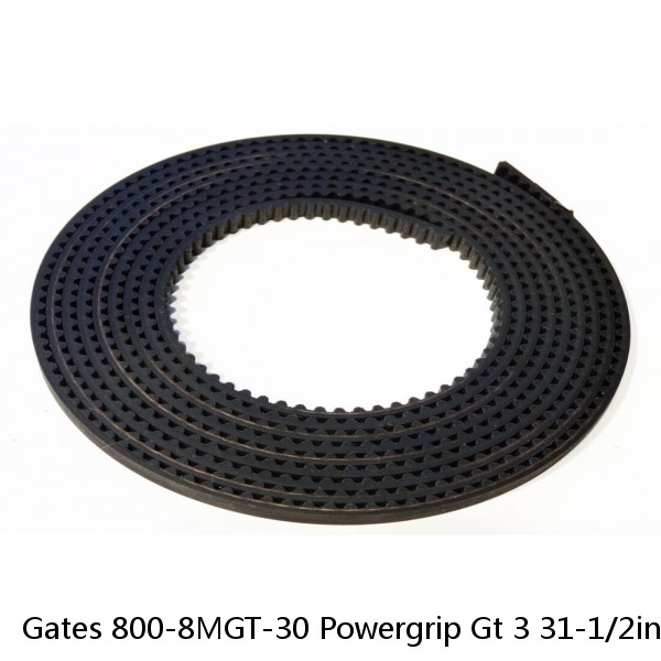 Gates 800-8MGT-30 Powergrip Gt 3 31-1/2in X 8mm X 30mm Timing Belt