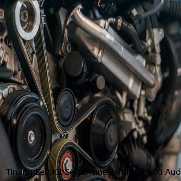 Timing Belt Kit Serpentine Belt for 97-00 Audi Volkswagen 1.8L L4 DOHC 20v